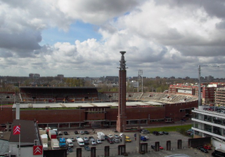 El estadio Olímpico, diseñado por Jan Wils y ganador en 1928 al oro en arquitectura. Wikimedia Commons